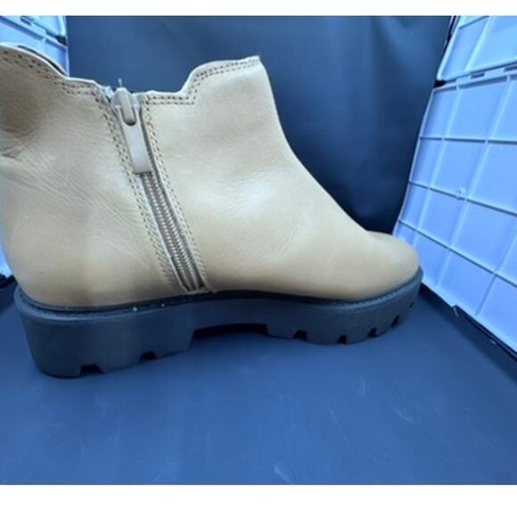 "Franco Santo" Leather Gore, Balin Booty,Chunky ,Zipper, Platform, !!!PLZ READ - Picture 10 of 15